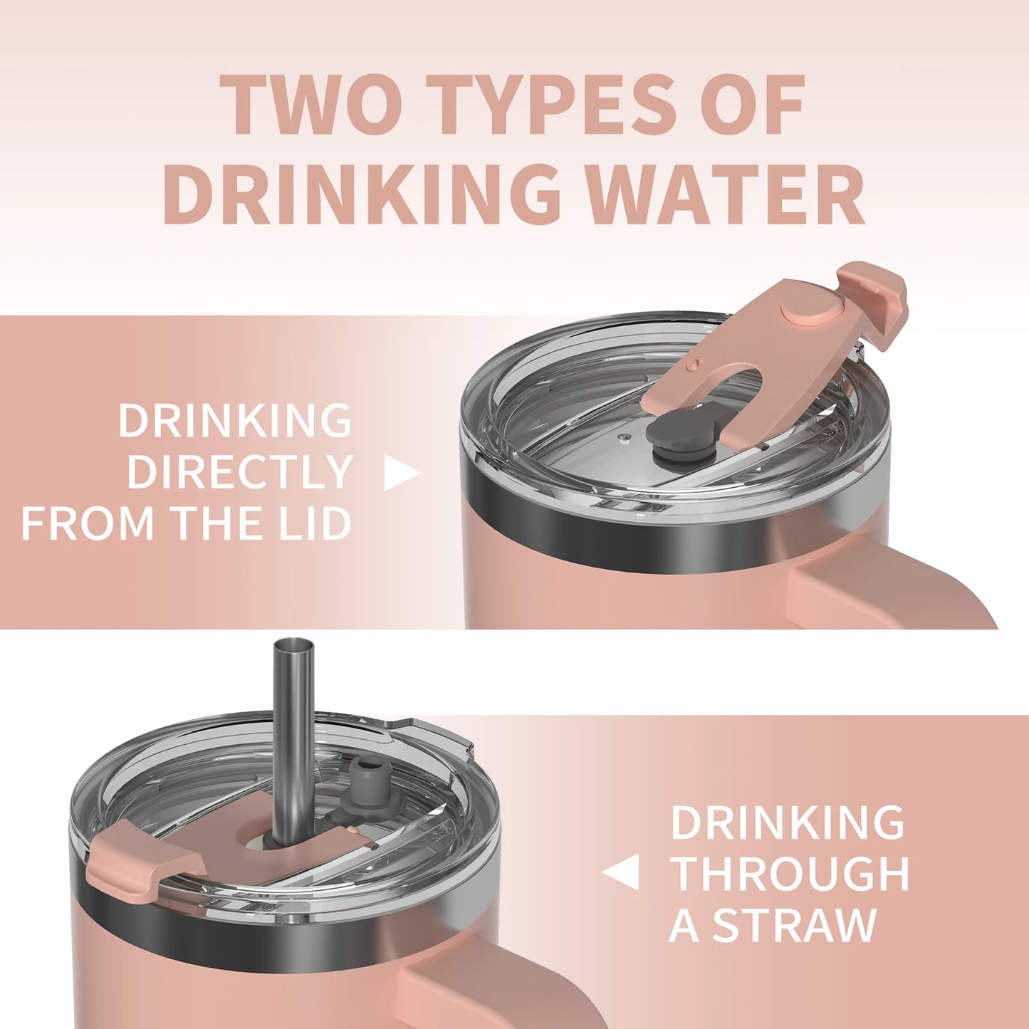 GoChill™ 40oz Stainless Steel Mug