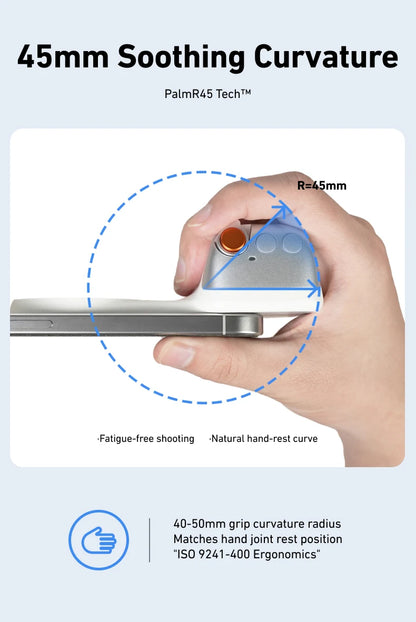 TELESIN™ Magnetic Smart Grip Handle – Shoot Like a Pro