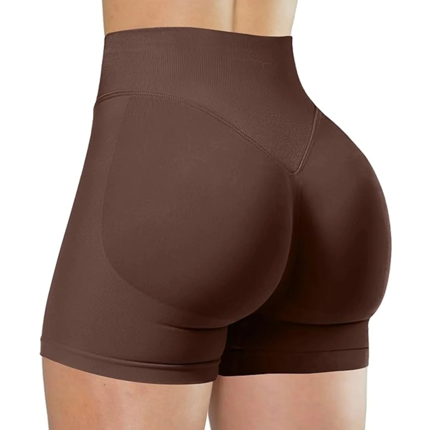 ElevateFit™ High Waist Yoga Shorts – Breathable Running & Training Pants