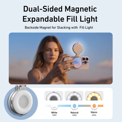 TELESIN™ Magnetic Smart Grip Handle – Shoot Like a Pro