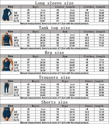 FlexAura™ Seamless Yoga Set - 2/3 PCS Bra, Leggins and Jacket set