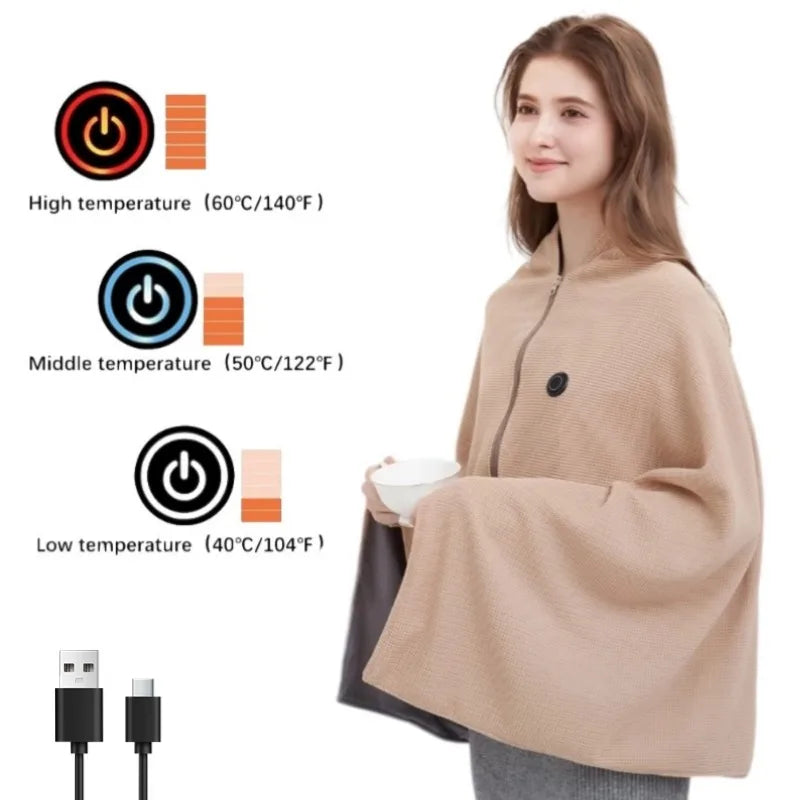 WarmHug™ USB Heated Shawl