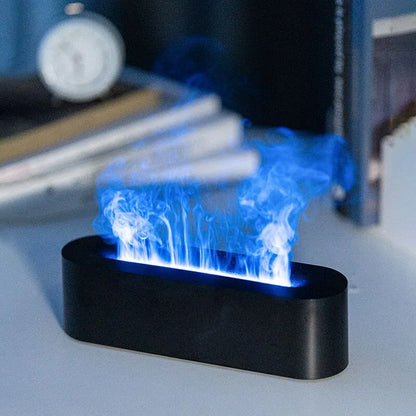 GlowMist™ RGB Flame Diffuser with 7 LED Colors