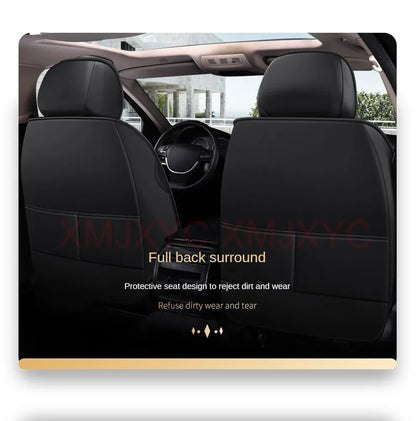 Lux Car Seat Covers, Universal Style Full Coverage Car Seat Cover for Mazda CX5 CX30 Volvo V40 Renault Megane Clio 3 Rav4 Car Accessories Pu Leather