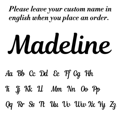 Signature Glow™ Custom Silve Choker – Personalized Stainless Steel Name Necklace