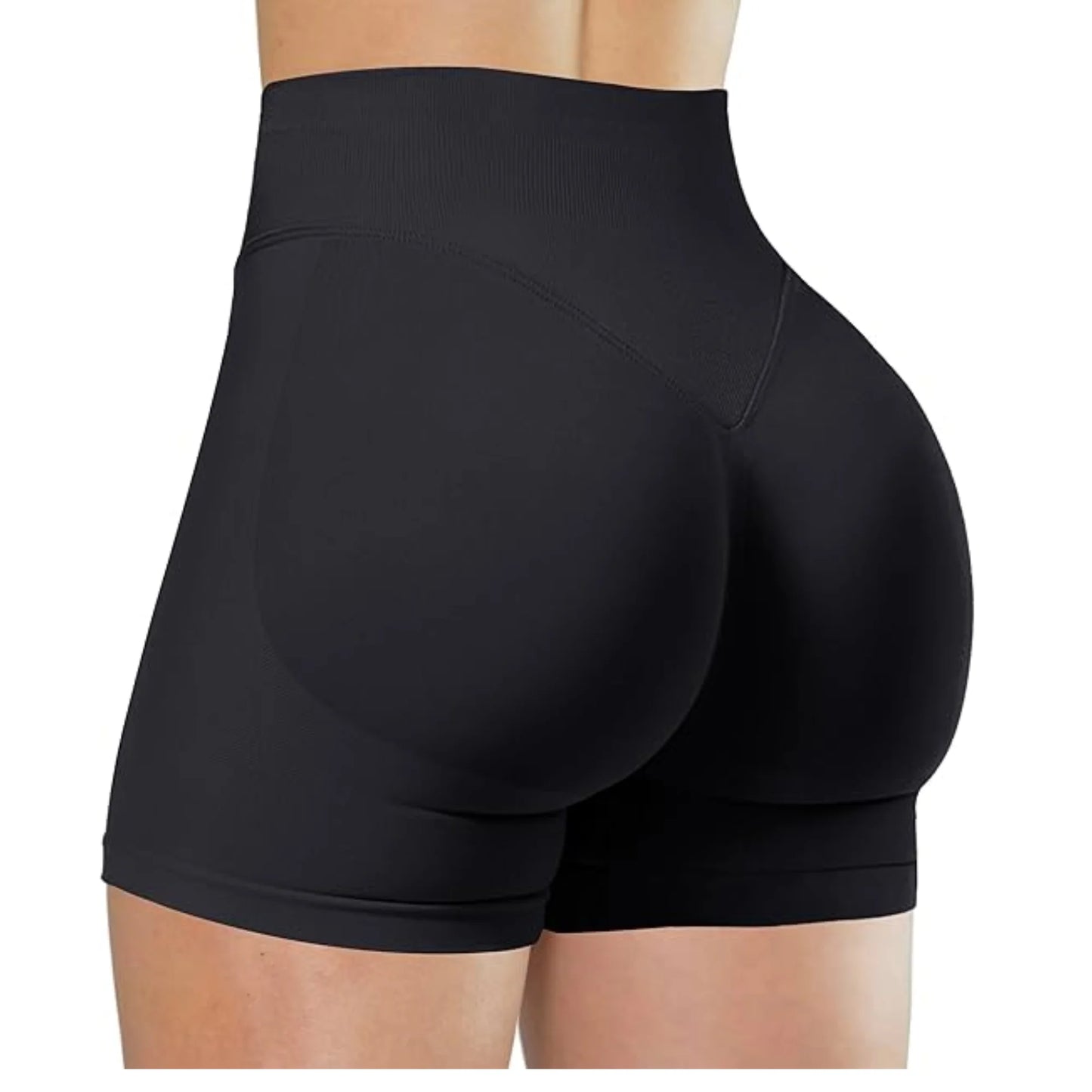 ElevateFit™ High Waist Yoga Shorts – Breathable Running & Training Pants
