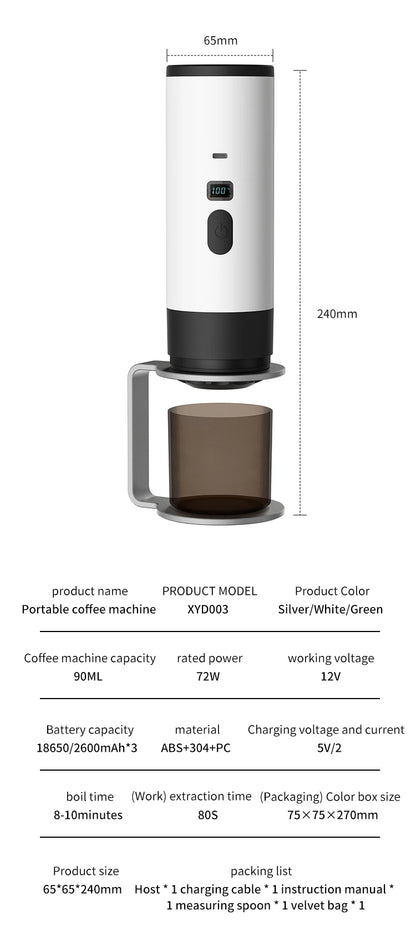 Xiaomi Youpin CaféGo™ Portable Coffee Machine