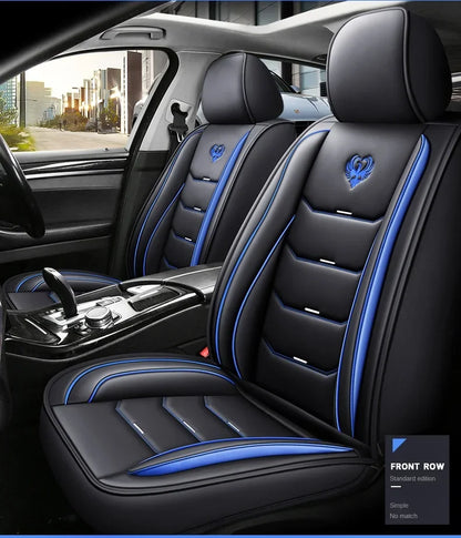 Universal Fit Car Seat Covers – 3D Design Faux Leather Protection