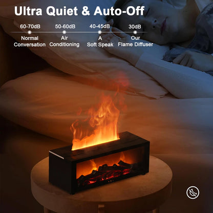 FlameGlow™ Aromatherapy Humidifier with Remote