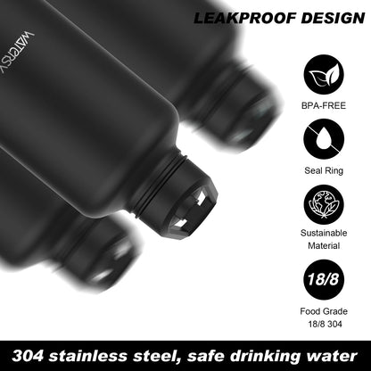 ThermaMax™ 900ML Stainless Steel Sports Water Bottle
