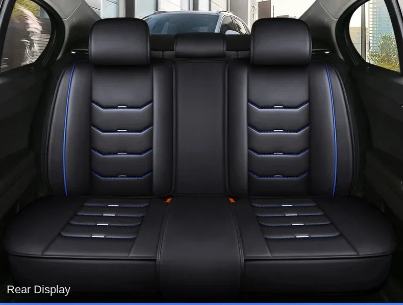 Universal Fit Car Seat Covers – 3D Design Faux Leather Protection