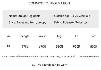 1pc Women's soft ice silk wide leg pants High waist loose comfortable straight leg casual pants suitable for outdoor black pants
