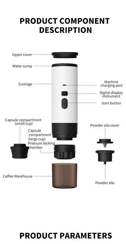 Xiaomi Youpin CaféGo™ Portable Coffee Machine