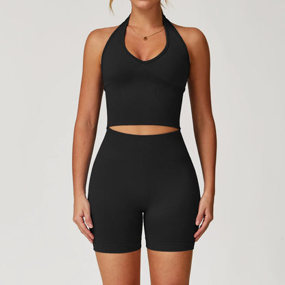 FlexAura™ Seamless Yoga Set - 2/3 PCS Bra, Leggins and Jacket set