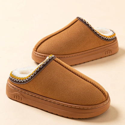 Fuzzy Fur Soft Sole Winter Women's Anti-Slip Slipper