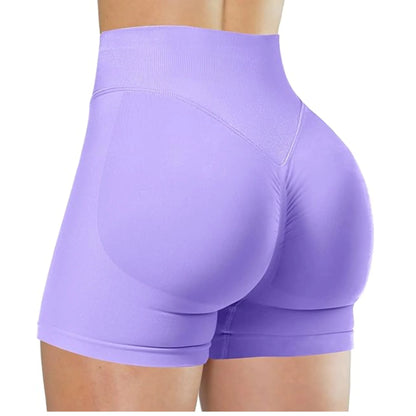 ElevateFit™ High Waist Yoga Shorts – Breathable Running & Training Pants