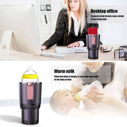 Portable Smart 2 In 1 12V  Cooling & Heating car Cup Drinks Holder
