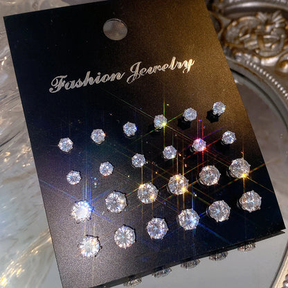 8.	Starflare™ Zircon & Pearl Earring Set