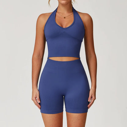 FlexAura™ Seamless Yoga Set - 2/3 PCS Bra, Leggins and Jacket set
