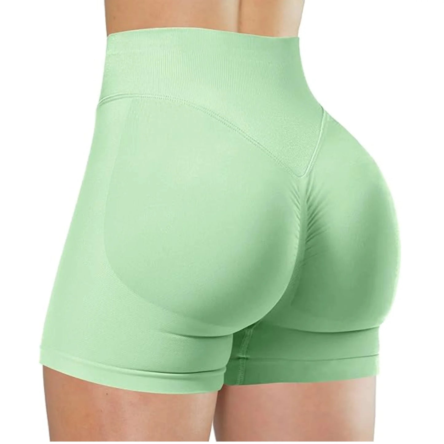 ElevateFit™ High Waist Yoga Shorts – Breathable Running & Training Pants