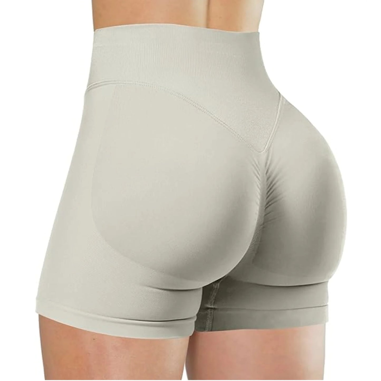 ElevateFit™ High Waist Yoga Shorts – Breathable Running & Training Pants