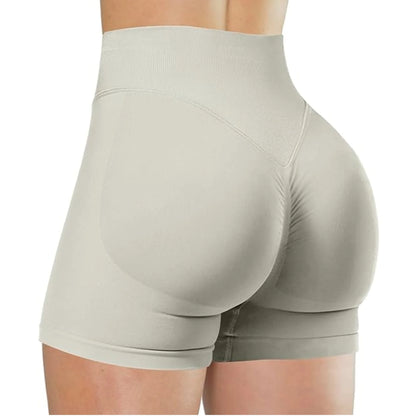 ElevateFit™ High Waist Yoga Shorts – Breathable Running & Training Pants