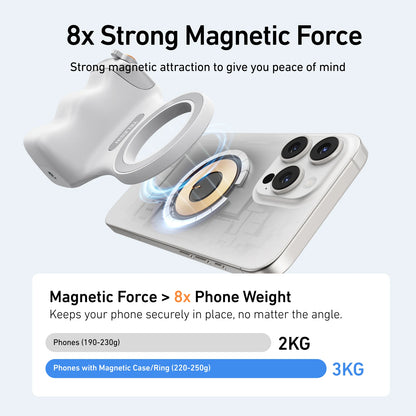 TELESIN™ Magnetic Smart Grip Handle – Shoot Like a Pro