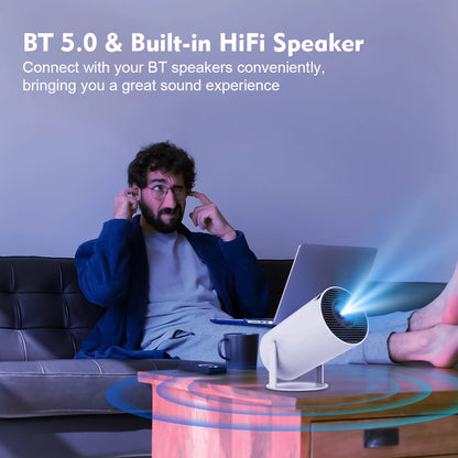 MagBeam™ 720P Smart Projector (4k support)