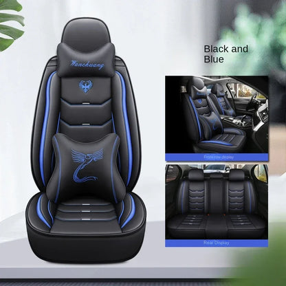 Universal Fit Car Seat Covers – 3D Design Faux Leather Protection