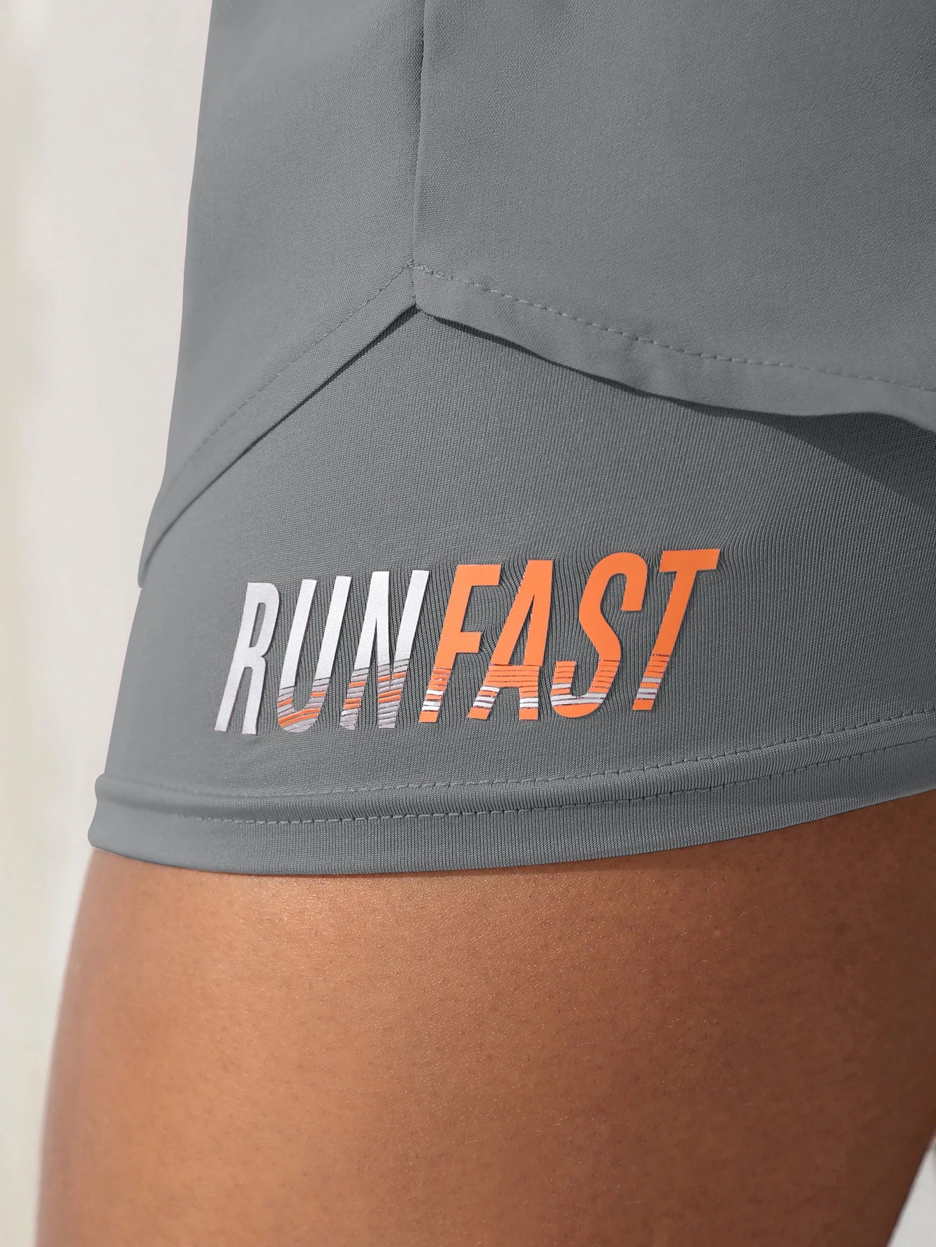 MoveFit Dual-Layer Yoga Shorts for Women – High Rise Elastic Training Pants