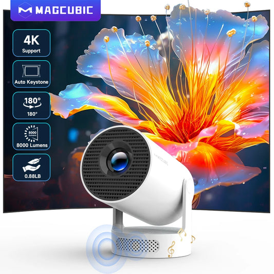 MagBeam™ 720P Smart Projector (4k support)