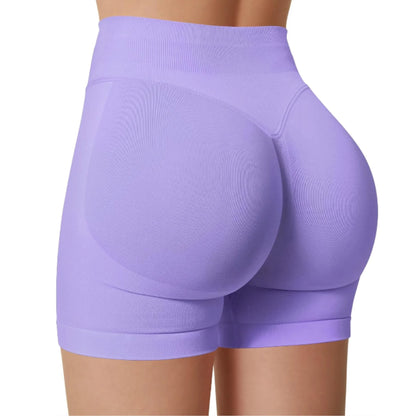 ElevateFit™ High Waist Yoga Shorts – Breathable Running & Training Pants