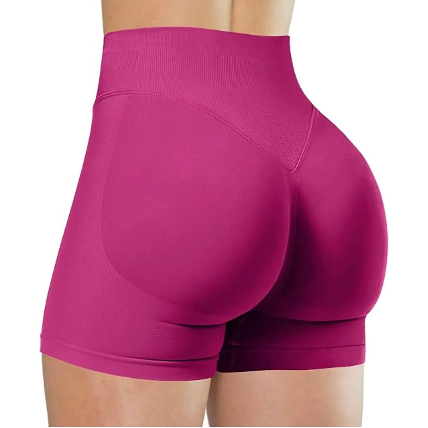 ElevateFit™ High Waist Yoga Shorts – Breathable Running & Training Pants