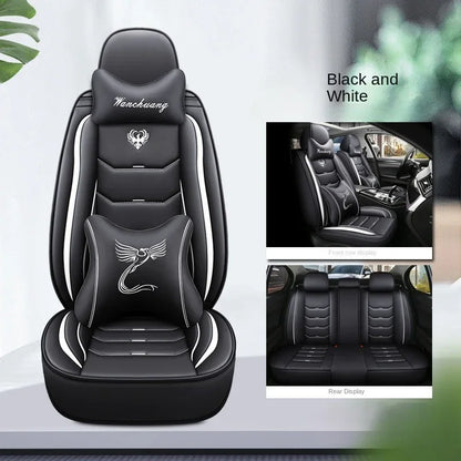 Universal Fit Car Seat Covers – 3D Design Faux Leather Protection