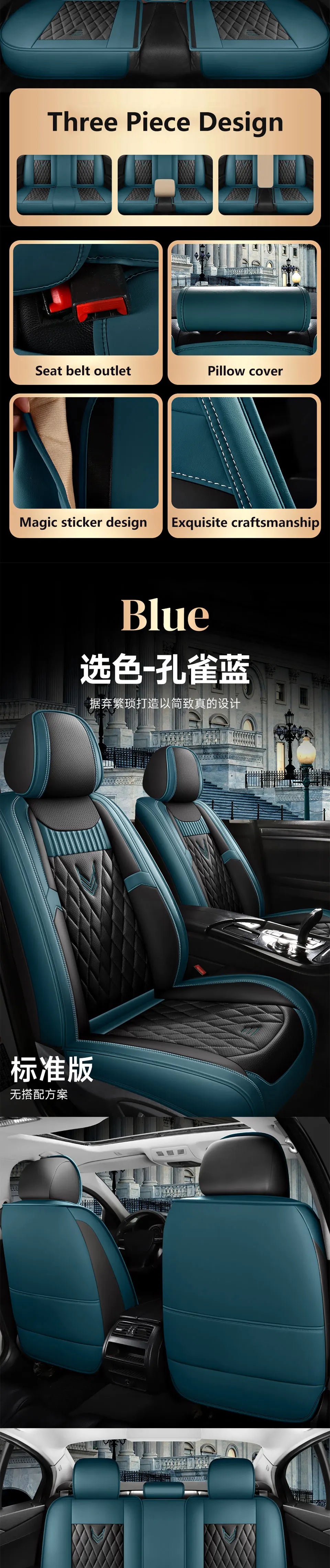 Leather Car Seat Covers for Renault Megane 2 3 Fluence Scenic Clio Captur Kadjar Logan 2 Duster Arkana Kangoo for Vehicle Parts