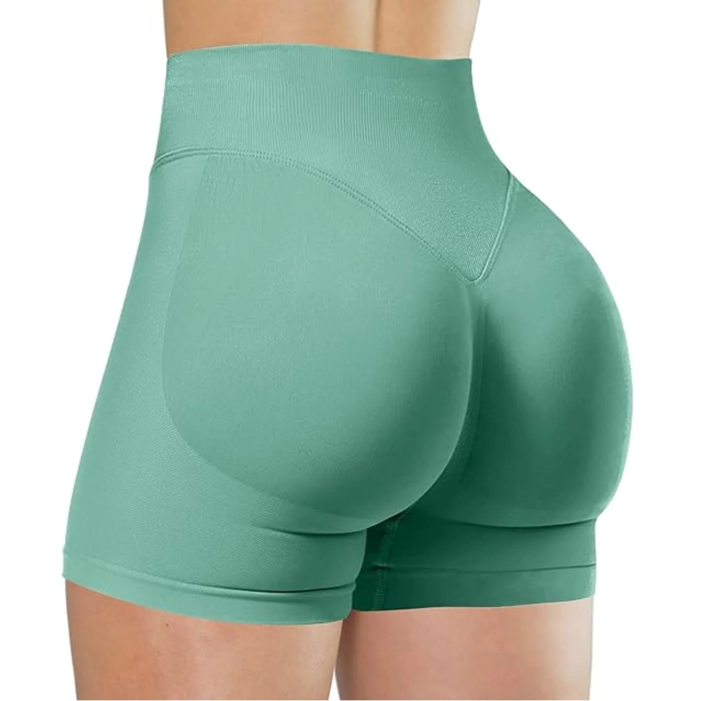 ElevateFit™ High Waist Yoga Shorts – Breathable Running & Training Pants