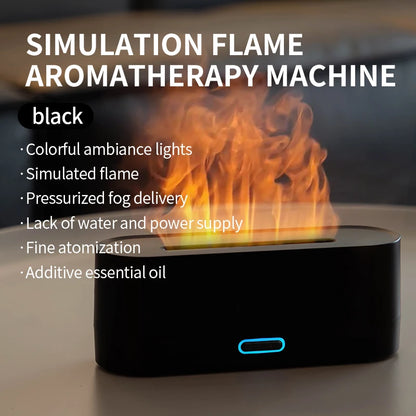 GlowMist™ RGB Flame Diffuser with 7 LED Colors