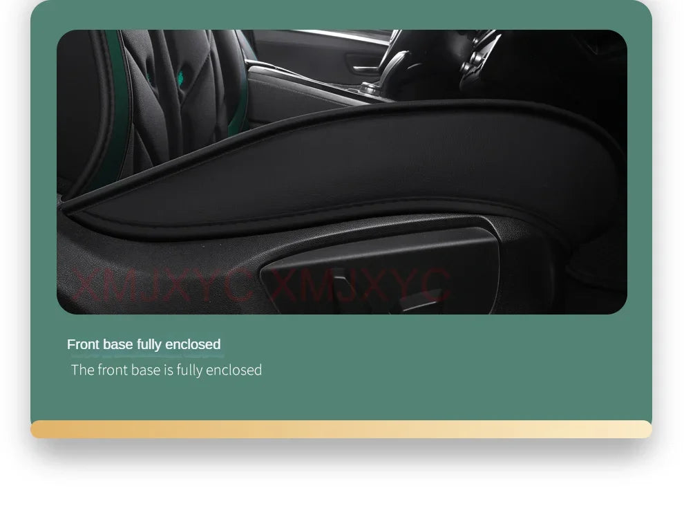 Lux Car Seat Covers, Universal Style Full Coverage Car Seat Cover for Mazda CX5 CX30 Volvo V40 Renault Megane Clio 3 Rav4 Car Accessories Pu Leather