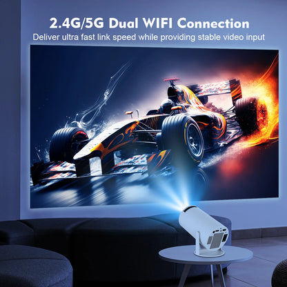 MagBeam™ 720P Smart Projector (4k support)