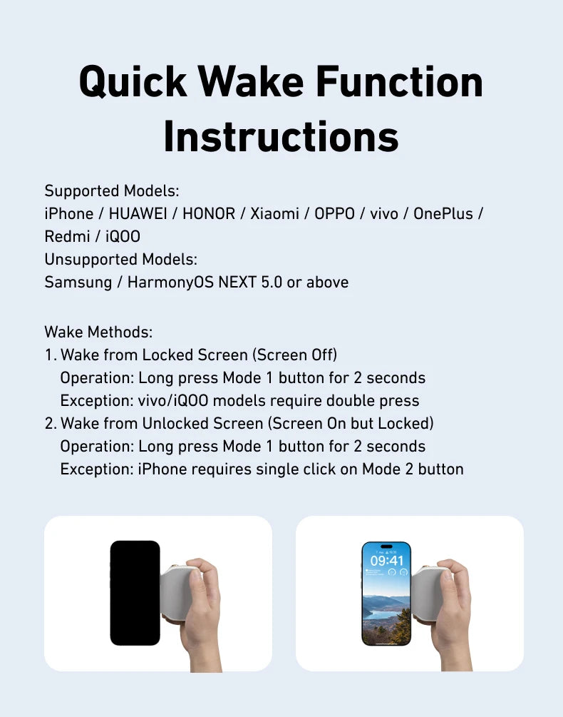 TELESIN™ Magnetic Smart Grip Handle – Shoot Like a Pro