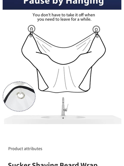 ✂️ Beard Catcher Shaving Apron for Men