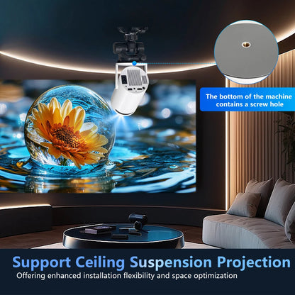 MagBeam™ 720P Smart Projector (4k support)