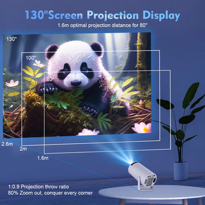 MagBeam™ 720P Smart Projector (4k support)
