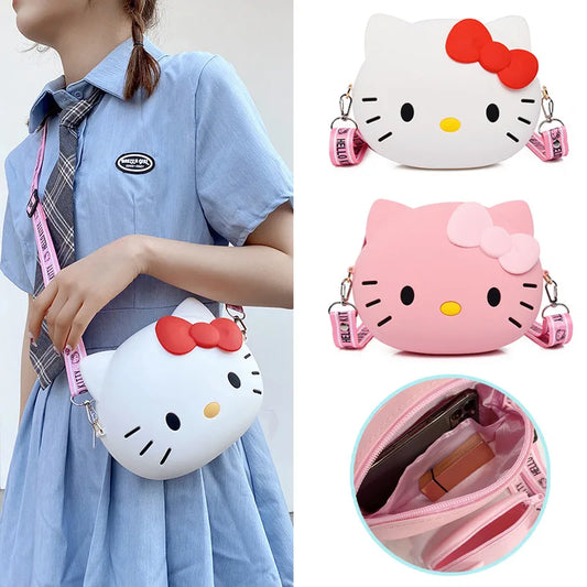 HelloKitty™ 3D Kawaii Crossbody Phone Bag