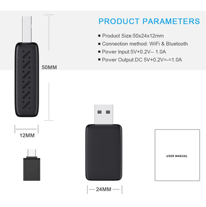 NavMate™ Smart Car Adapter – Convert Wired CarPlay & Android Auto to Wireless Instantly