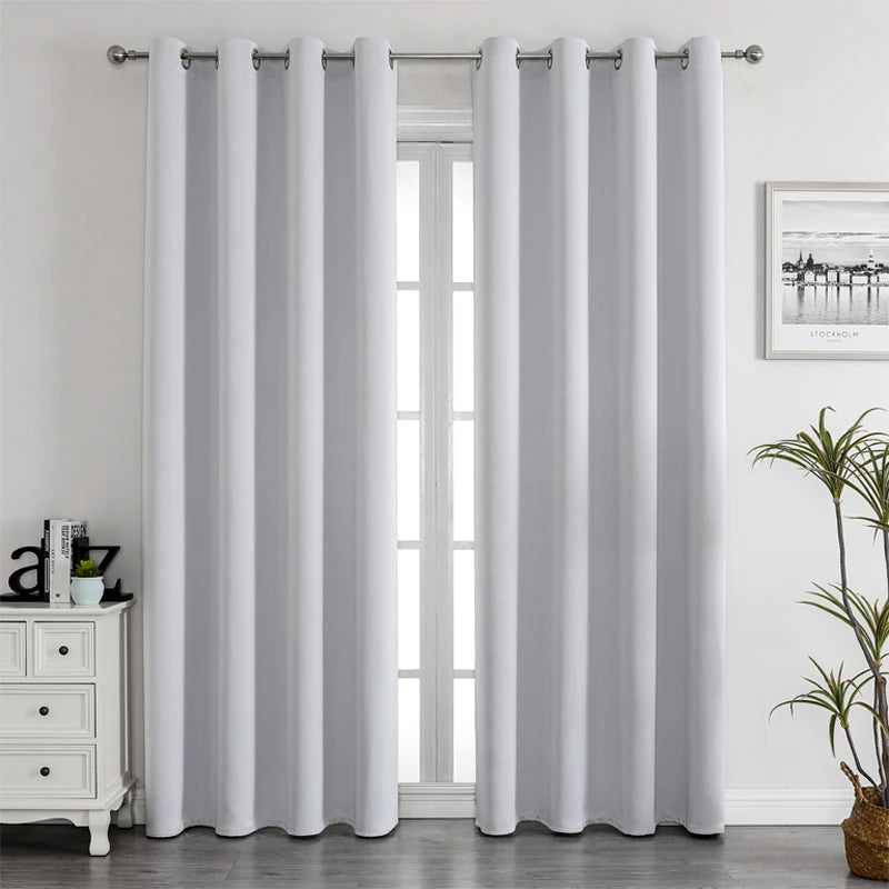 Blackout Bliss™ Grommet Curtains for Bedroom & Living Room, Thermal Insulated