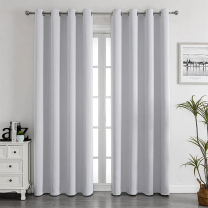 Blackout Bliss™ Grommet Curtains for Bedroom & Living Room, Thermal Insulated