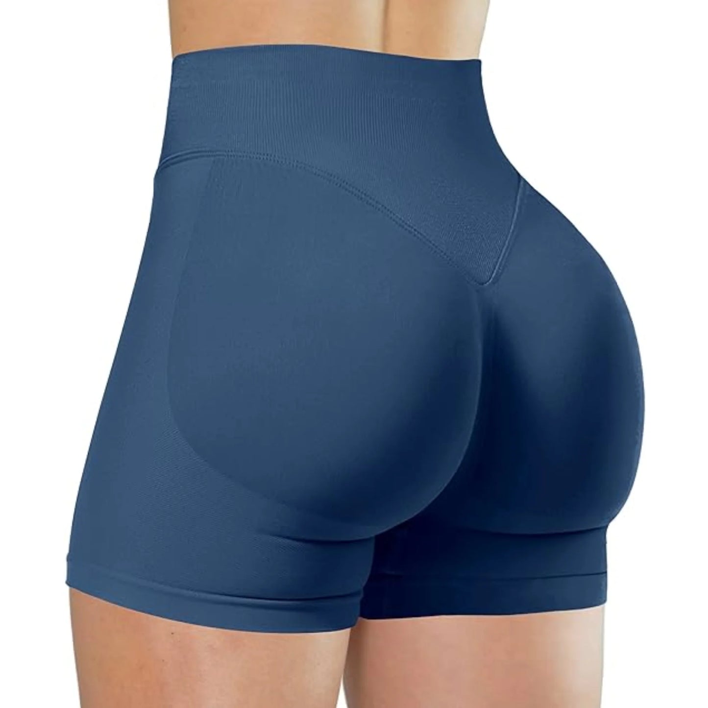ElevateFit™ High Waist Yoga Shorts – Breathable Running & Training Pants