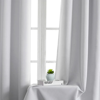 Blackout Bliss™ Grommet Curtains for Bedroom & Living Room, Thermal Insulated