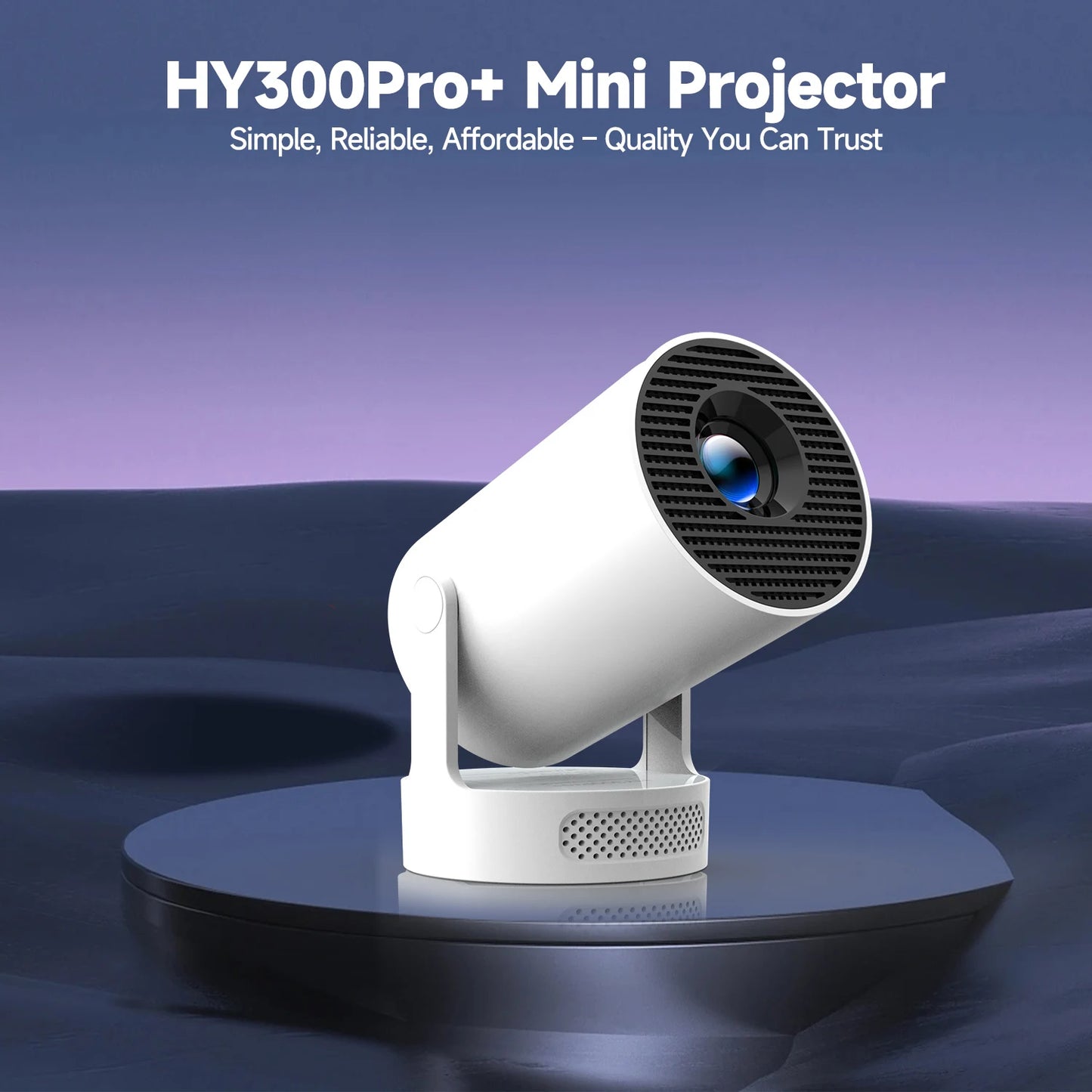MagBeam™ 720P Smart Projector (4k support)